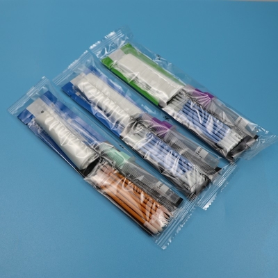4 in 1 tragbares V-förmiges Mikrofasersensor-Swab APS-C-Kamera-Reinigungskit mit Lösung