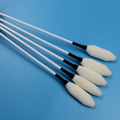 21 cm lang PP Stick Großes Paddelkopf Medizinischer Schwamm Stick Trocar Wippe Schaumspülung
