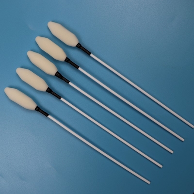 21 cm lang PP Stick Großes Paddelkopf Medizinischer Schwamm Stick Trocar Wippe Schaumspülung