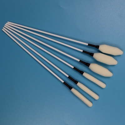 21cm Einweg-Langgriff Trocar Reinigungsschaum Swab Medizinische Schwamm Stick