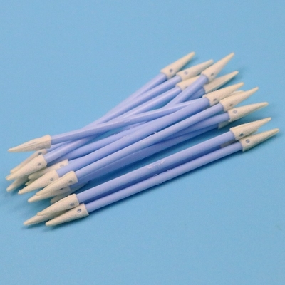 Blauer Griff Doppelspitze Sponge Detail-Swab Präzision Reinigung Schaum-Swab für Reinraum
