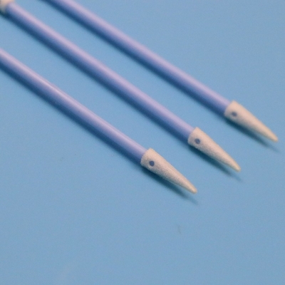 Blauer Griff Doppelspitze Sponge Detail-Swab Präzision Reinigung Schaum-Swab für Reinraum