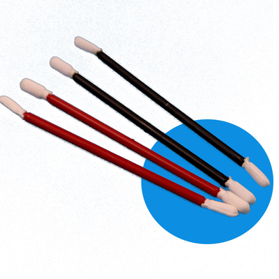In Lager 768 Doppelkopf Polyester-Swab Reinraum Mikrofiber-Swab für die Reinigung von Autos