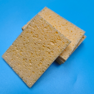 6 * 8 * 0,5 cm hoch absorbierender rechteckiger Zellulose-Schwamm-Tupfer, Umwelt-Oberflächen-Probenahmetupfer für Lebensmittel