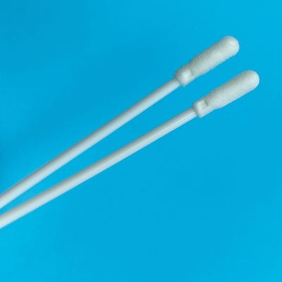 8 cm PP Stick Steril Schaumspitze Swab mit Rohr Umweltauflagen Probenahme Swab für Labor