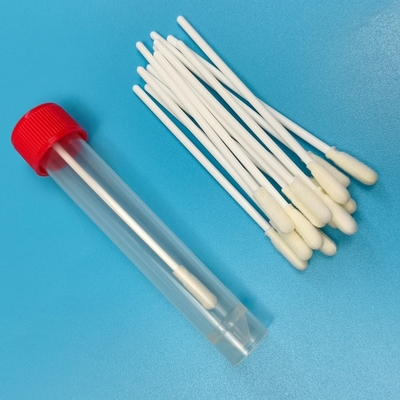 8 cm PP Stick Steril Schaumspitze Swab mit Rohr Umweltauflagen Probenahme Swab für Labor