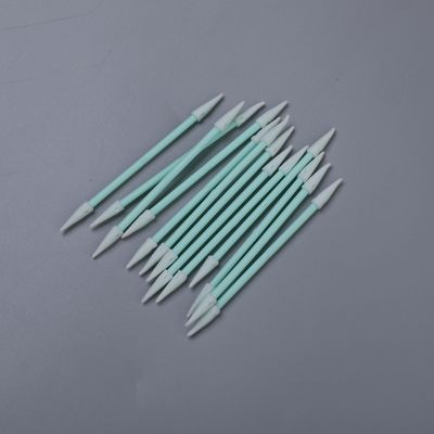 3-Zoll-Reinigungstupfer mit doppelseitiger, spitzer Schaumstoffspitze, ESD-geeignet – ideal für Leiterplatten, Druckerköpfe, Sensoren und Präzisionselektronik (100 Stück)