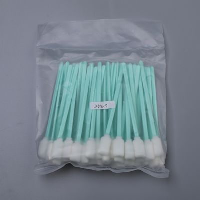 Int-Free Foam Swab mit PP-Griff - 128 mm für die Wartung von Präzisionselektronik und Druckkopf