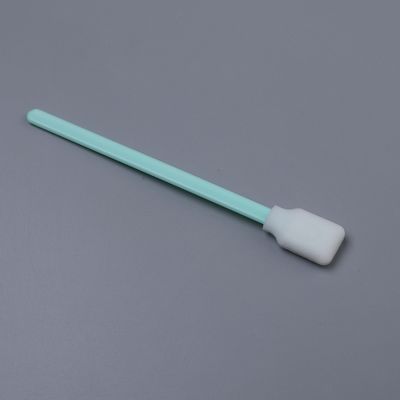 TX707 Stil Druckerkopf Reinigung Spülspül Lint frei Hohe Dichte Schaum Spitze PP Griff Reinraum Spülspül 128mm 50pcs Pack