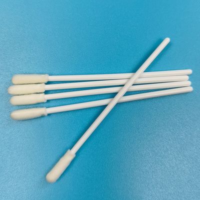 8cm PP-Stab Rundschaumspitze Oberflächen-Probenahme-Tupfer Umweltkontrolle Probenentnahme-Tupfer für Lebensmittel
