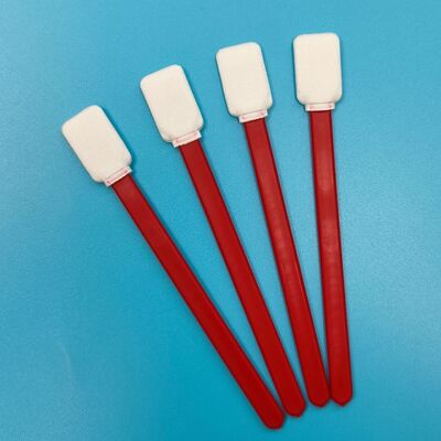 714 Fusselfreier, flacher, quadratischer Autoreinigungs-Detailtupfer, Mikrofaser-Clanroom-Tupfer für die Bildschirmreinigung