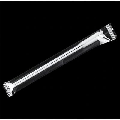 8cm Einweg-Wattestäbchen aus weißem PP-Kunststoff mit sterilem Schaumstoff-Tipp für Oberflächenproben, Mundabstriche und Probenentnahme, einzeln verpackt