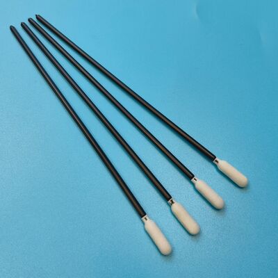 TX740 Fusselfreier 6,5-Zoll-Präzisionsschwamm mit extra langem Griff, Detaillierungstupfer, Druckerreinigungsschaumtupfer für die Autoreinigung