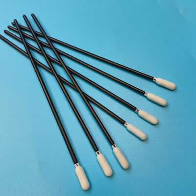 TX740 Fusselfreier 6,5-Zoll-Präzisionsschwamm mit extra langem Griff, Detaillierungstupfer, Druckerreinigungsschaumtupfer für die Autoreinigung