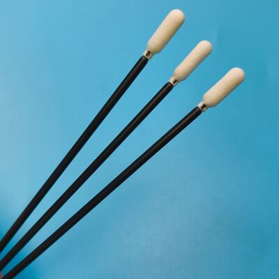 TX740 Fusselfreier 6,5-Zoll-Präzisionsschwamm mit extra langem Griff, Detaillierungstupfer, Druckerreinigungsschaumtupfer für die Autoreinigung