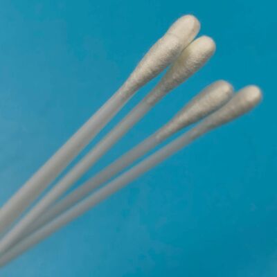 9cm PS Stick Steril Dacron Oral Swab Grippe-Test Proben Sammlung Swab Oberflächenprobenahme Swab für Umweltüberwachung