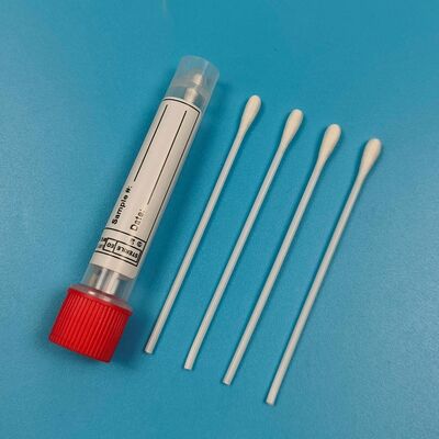 9cm PS Stick Steril Dacron Oral Swab Grippe-Test Proben Sammlung Swab Oberflächenprobenahme Swab für Umweltüberwachung