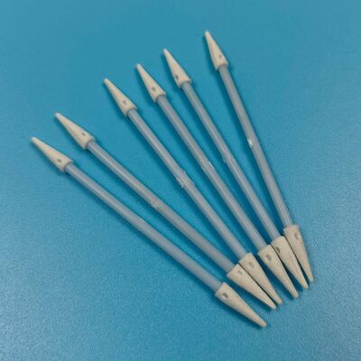 Fusselfreier Mini-Spitzschwammtupfer mit blauem Griff, 3,6 mm, Autoreinigungs-Detaillierungstupfer, Präzisionsreinigungs-ESD-Schaumtupfer für Reinräume