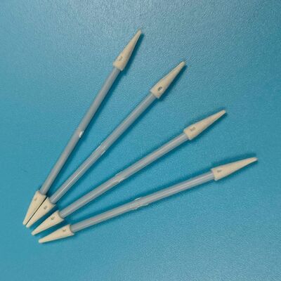 Fusselfreier Mini-Spitzschwammtupfer mit blauem Griff, 3,6 mm, Autoreinigungs-Detaillierungstupfer, Präzisionsreinigungs-ESD-Schaumtupfer für Reinräume