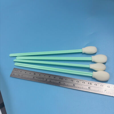 180 mm rundes Sponge Swab - grüner Griff, 50 Stück - für AC-Lüftungen, Dash-Risse, Sitzspuren und Entfrostungsgitter - Automotive