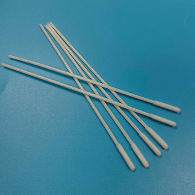 Einzeln verpackter starker ABS-Stab steriler beflockter Nylon-Tupfer Nasen-Tupfer Grippe-Test-Proben-Tupfer Mundproben-Sammel-Tupfer