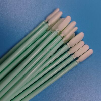 TX709 Grüner PP-Stick, Präzisions-Reinigungsschwamm, Tupfer, Reinraum-Schaumstoffspitze, Detaillierungstupfer, Elektronik-Reinigungstupfer