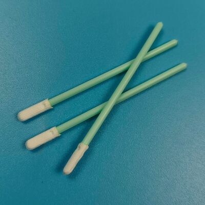 TX758 Fusselfreier, kleiner, flacher Reinraum-Tupfer, Halbleiter-Reinigungs-ESD-Polyester-Tupfer, Präzisions-Reinigungstupfer