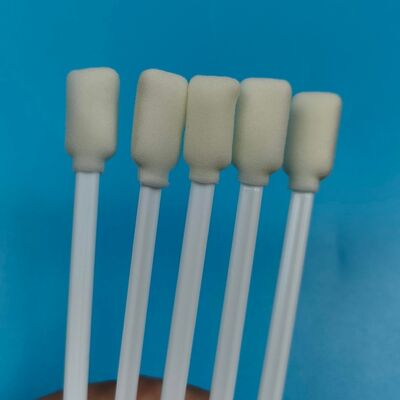 Weißer PP-Stick, doppelseitiger, rechteckiger Schwamm-Reinigungstupfer, Mimaki-Drucker-Reinigungsschaumstoffspitze, Reinraum-Tupfer