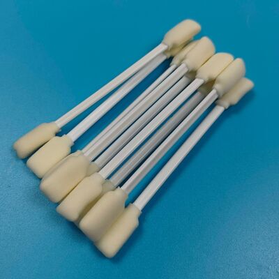 Weißer PP-Stick, doppelseitiger, rechteckiger Schwamm-Reinigungstupfer, Mimaki-Drucker-Reinigungsschaumstoffspitze, Reinraum-Tupfer