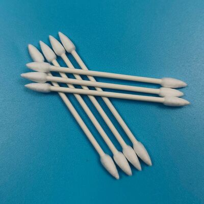 4.5mm Biodegradable Paper Stick Double Ended Pointed Qtips Makeup Removing Cotton Bud Swab for Personal Care