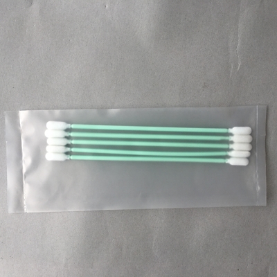 Spitzen TX740B-Cleanroom-Q, Baumwollreinigung wischt grünen Stock für PWB-Reinigung auf