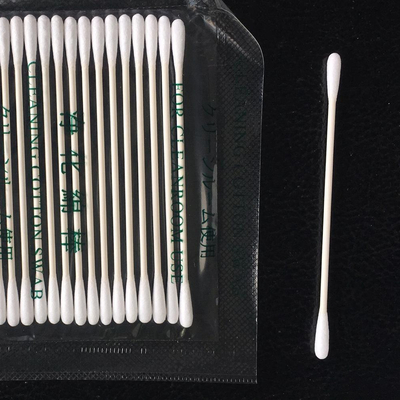 Wimper-Reinigungs-Make-upwattestäbchen-staubarme Emission mit Papierstock