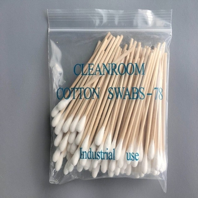 Nicht sterile lange hölzerne WegwerfWattestäbchen 100 PC/Tasche für Krankenhaus