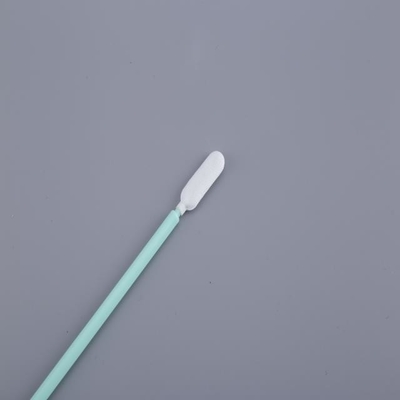 Treffen Cleanroom-kleines Wattestäbchen-Polyester-nichtgewebter Kopf auf Halbleiter zu