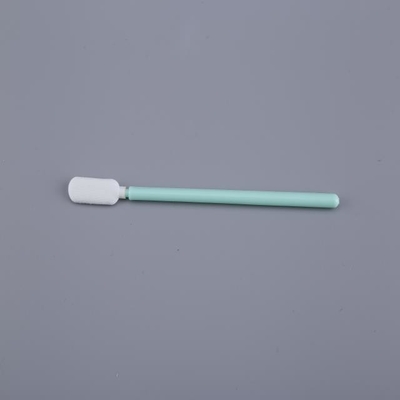 Treffen Cleanroom-kleines Wattestäbchen-Polyester-nichtgewebter Kopf auf Halbleiter zu