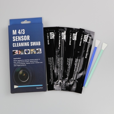 Kamera-Sensor, der Microfiber-Putzlappen säubert