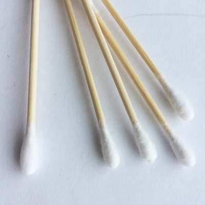 Ohr, das 3" 75mm biologisch abbaubare Baumwollknospen säubert