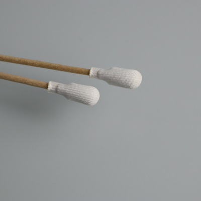 Baumwollknospen-Putzlappen des Polyester-Kopf-150mm medizinischer fusselfreier Cleanroom-Putzlappen