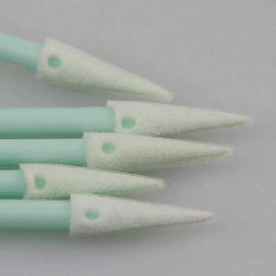 Kleine Spitzensponge PP Stick Slot Rille Reinigung Swab 76mm