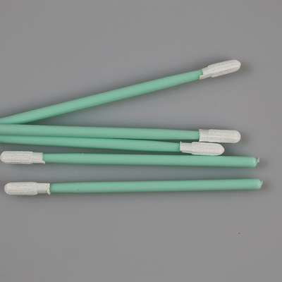 China-Fertigungs-industrieller grüner Griff-Wegwerf-Polyester-Putzlappen für Elektronik