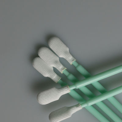 Längen-industrielles Doppelschicht-Polyester-Reinigungsputzlappen-Stöcke des cleanroom-Wegwerf-102mm