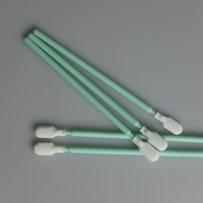 Längen-industrielles Doppelschicht-Polyester-Reinigungsputzlappen-Stöcke des cleanroom-Wegwerf-102mm