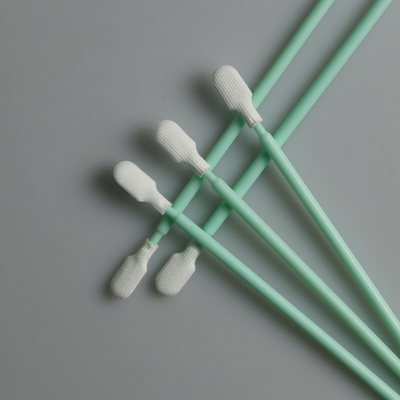 Längen-industrielles Doppelschicht-Polyester-Reinigungsputzlappen-Stöcke des cleanroom-Wegwerf-102mm