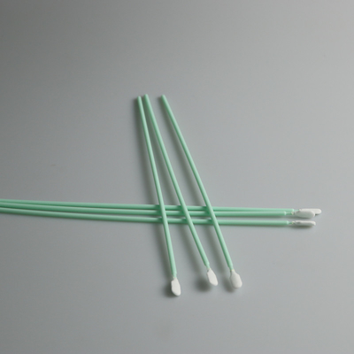 China-Lieferanten-besonders langer Griff Cleanroom-fusselfreier runder Terylen-Spitzen-Polyester-Putzlappen