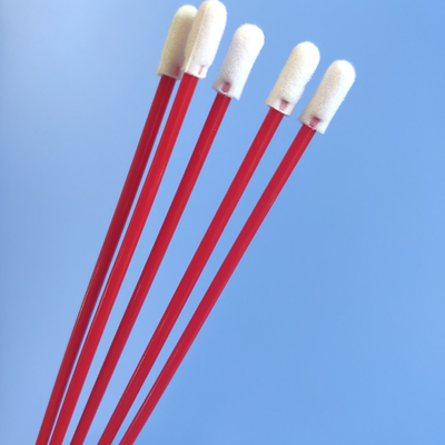 Ps-Stock-sterile Schaum-Wegwerfspitzen-medizinisches Wattestäbchen