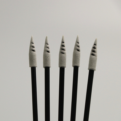 Polypropylen 67mm Cleanroom schäumen spitze Wattestäbchen