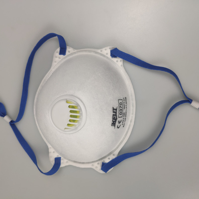 Kopf-angebrachte Schalen-Form-schützende Gesichtsmaske mit Atemventil