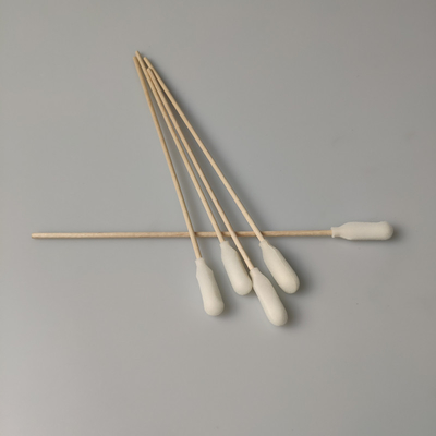 Einzelner medizinischer Schaum-Putzlappen des Paket-Holzgriff-15cm