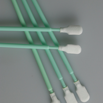 165mm Cleanroom-Polyester-Polypropylen-fusselfreier Putzlappen-Paddel-Kopf