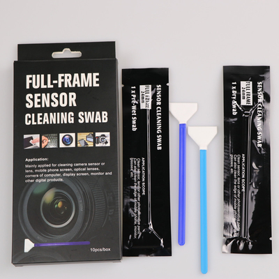Staubfreier Spitzen-Sensor-Reinigungsputzlappen 2 Falte Microfiber für CD-Kamera